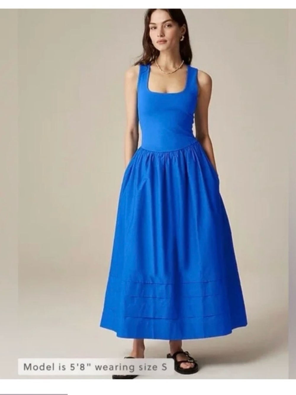 JCrew drop waist mixty dress